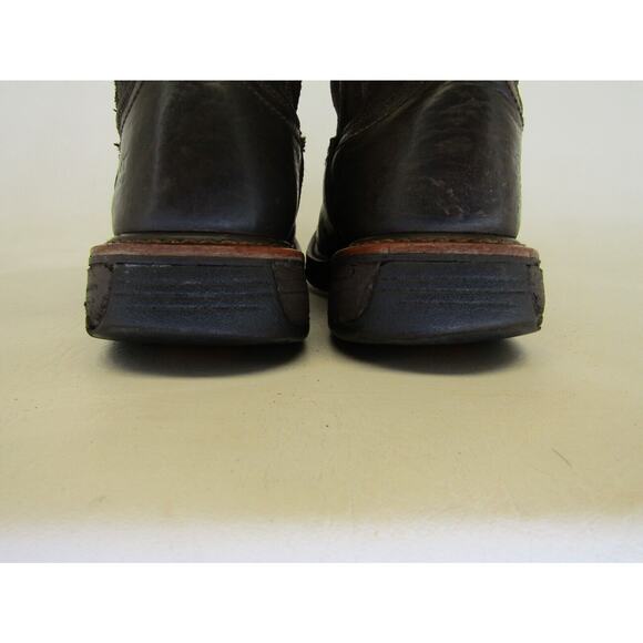Ariat Mens Size 7.5 D Brown Leather Cowboy Western Boots main image 7